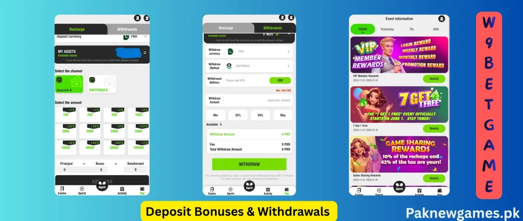 W9 bet game APK