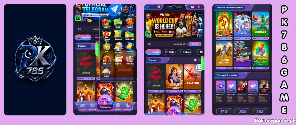 PK786 Game 2026 Latest Online Gaming Platform