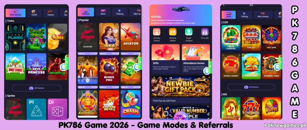 PK786 Game 2026 Multiple Ways to Earn Rewards
