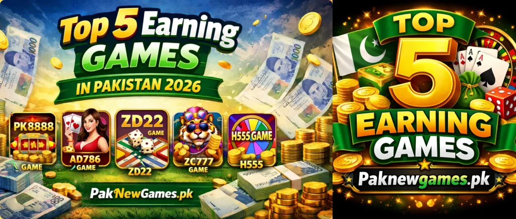 Top Earning games in Pakistan 2026