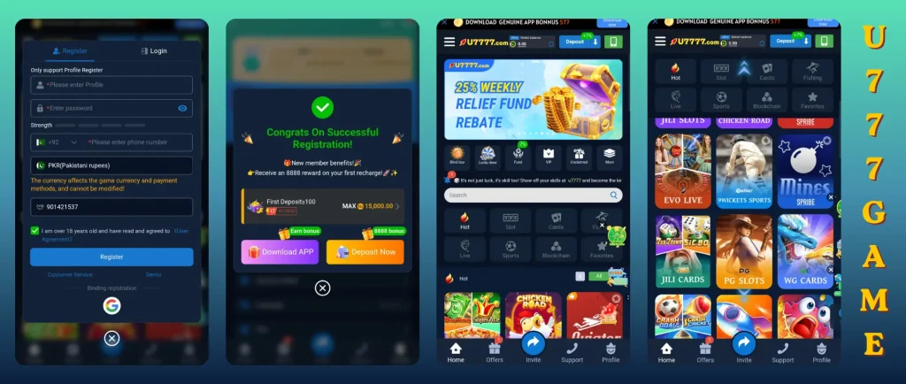 U7777 Game APK 2026 download