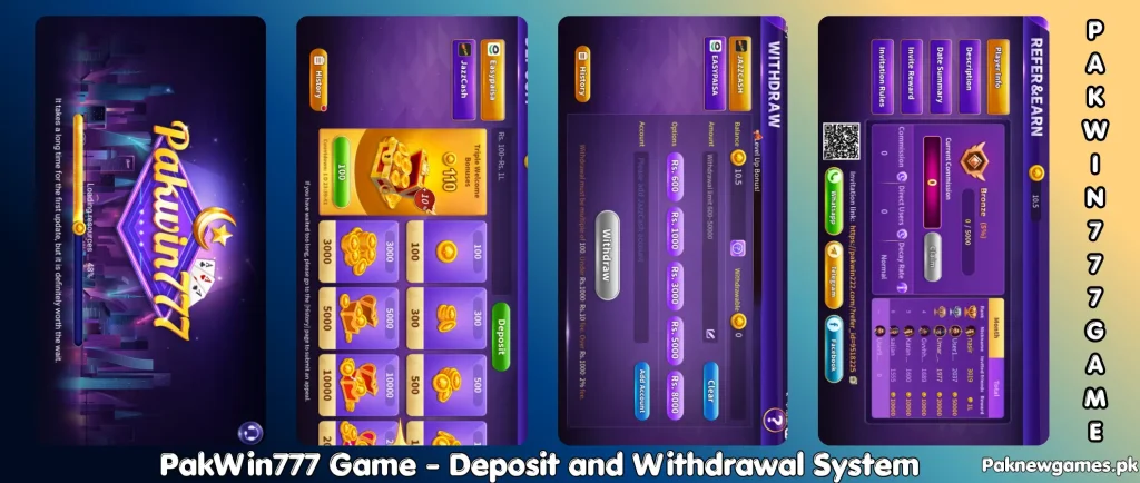Pakwin777 Game 2026 homepage featuring real money games, daily bonuses, and withdrawal options
