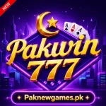 Pakwin777 Game APK logo showcasing premium casino-style design