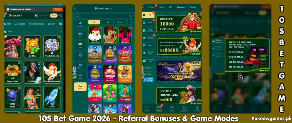 10S Bet Game 2026 – Big Rewards & Multiple Game Modes