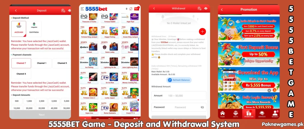 5555Bet Game 2026 high reward platform with instant payouts