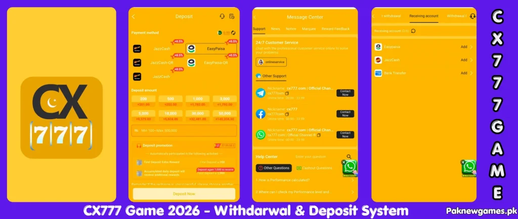 CX777 Game 2026 Latest Earning Platform Big Rewards, Bonuses & Withdrawal System