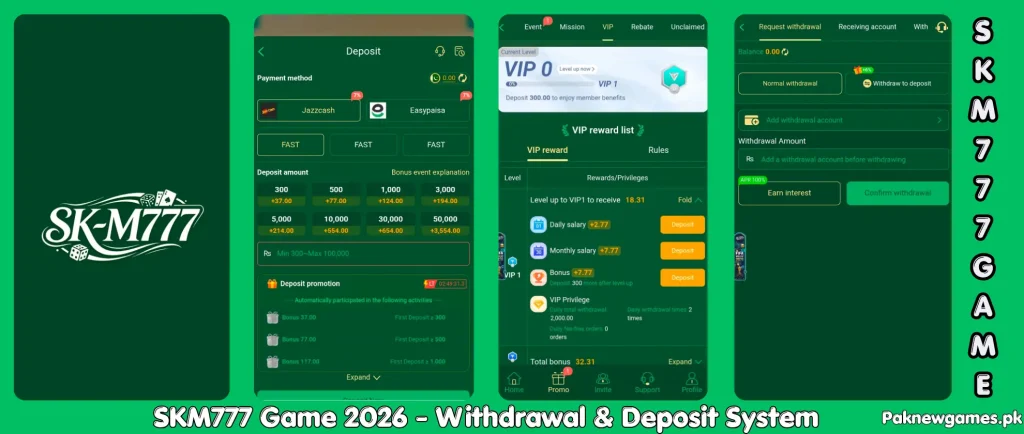 SKM777 latest APK featuring big rewards and fast payments